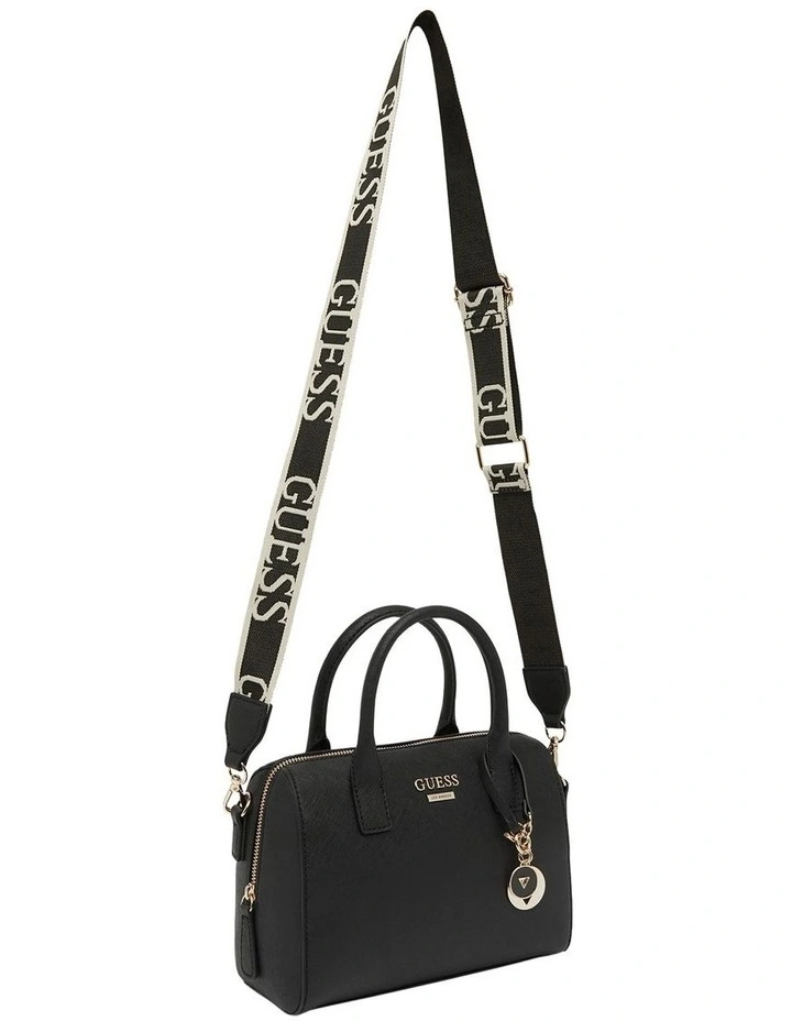 Berkton Barrel Bag in Black image 2