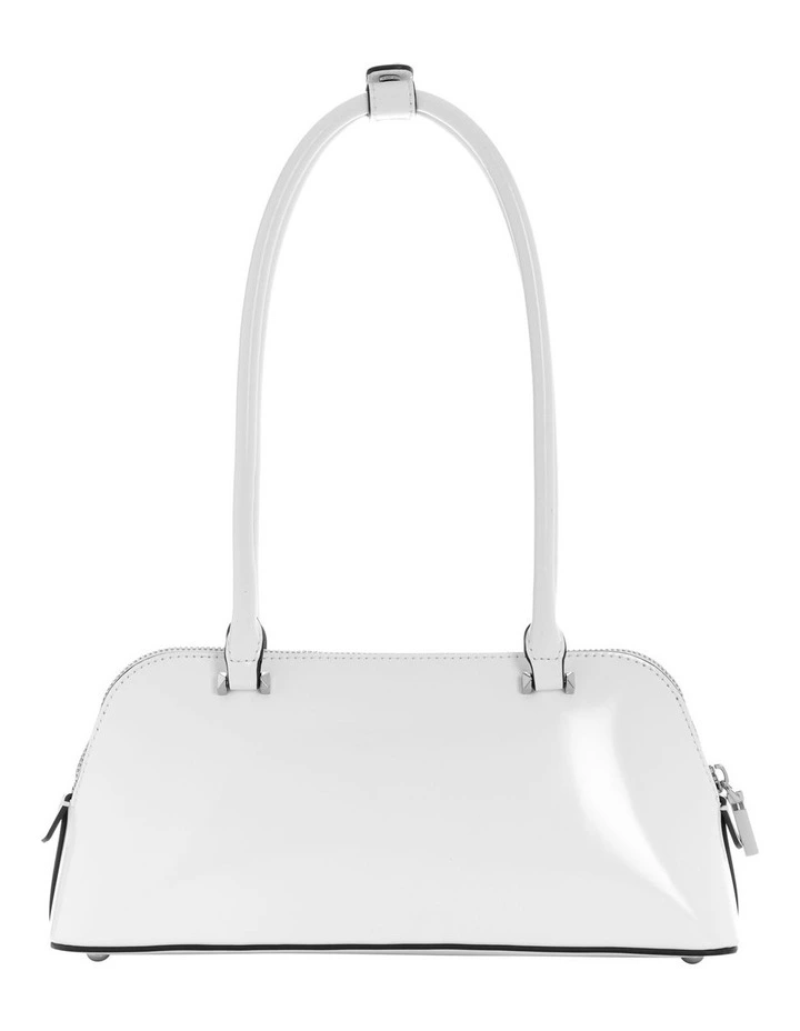 Arnela Satchel Bag in White image 4