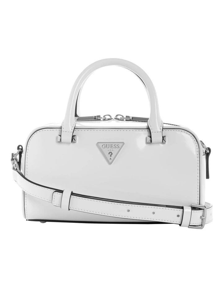 Arnela Mini Satchel Bag in White image 1