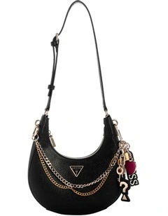 Davina Shoulder Bag in Black