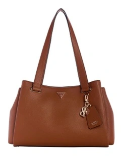 Evie Girlfriend Tote Bag in Cognac