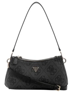 Noelle Ii 3 Comp Crossbody Bag in Coal Logo