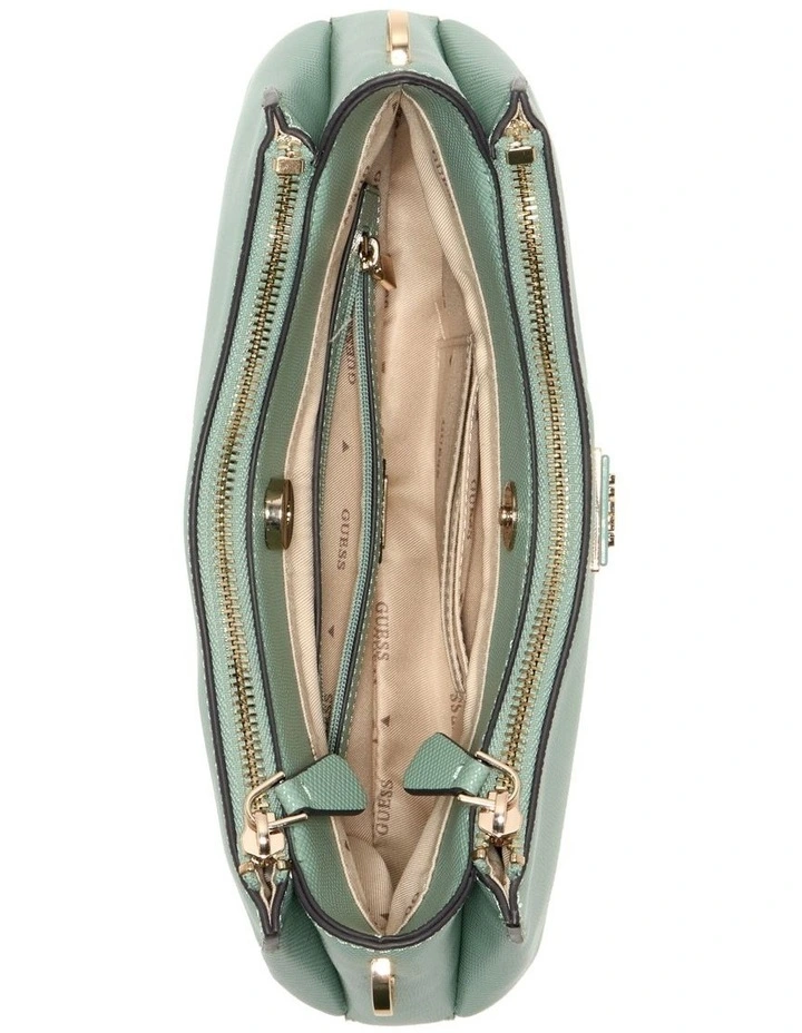 Noelle Ii 3 Comp Shoulder Bag in Light Sage image 4