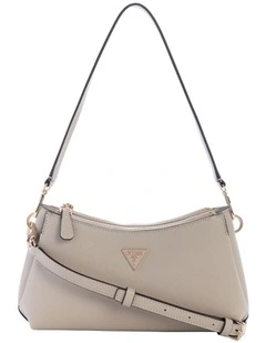 Noelle Ii 3 Comp Shoulder Bag in Taupe
