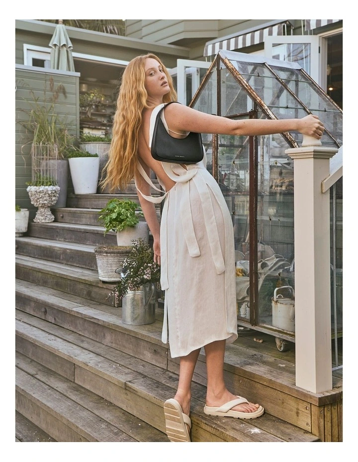 Aurora Shoulder Bag in Black image 7