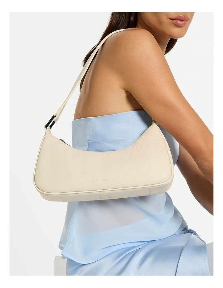 Not That Simple Shoulder Bag in Chalk image 2