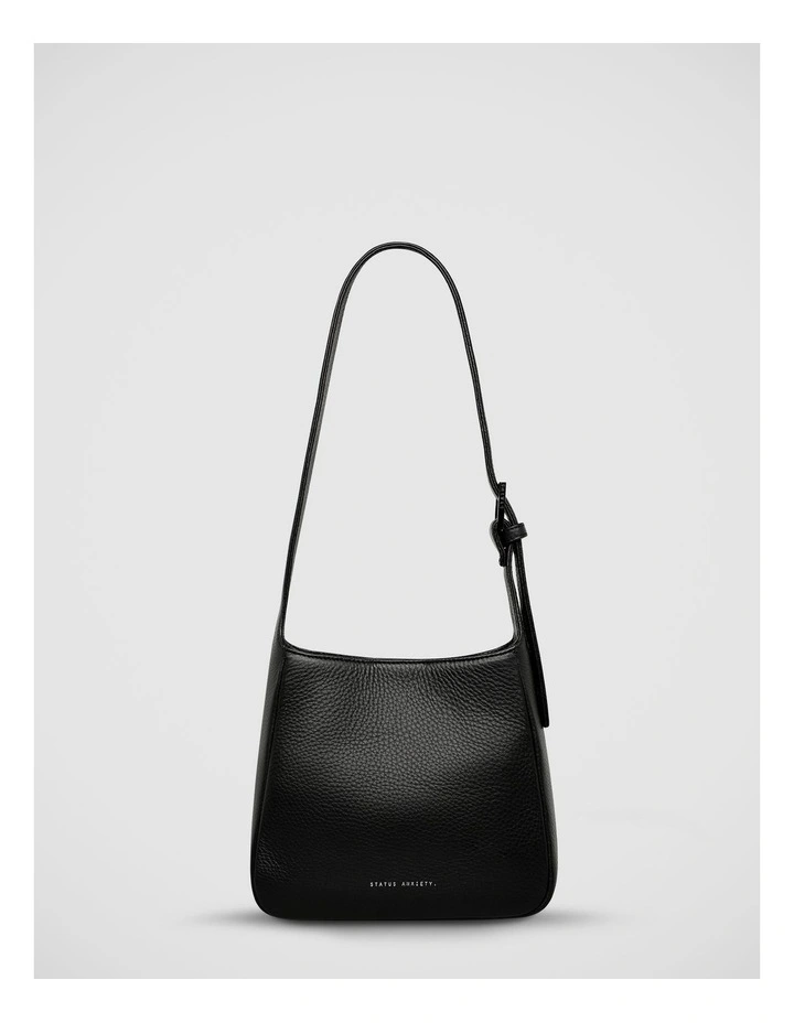 Slipping Away Shoulder Bag in Black image 1