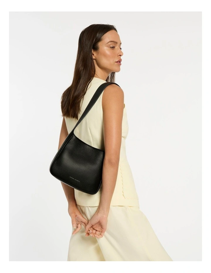 Slipping Away Shoulder Bag in Black image 2