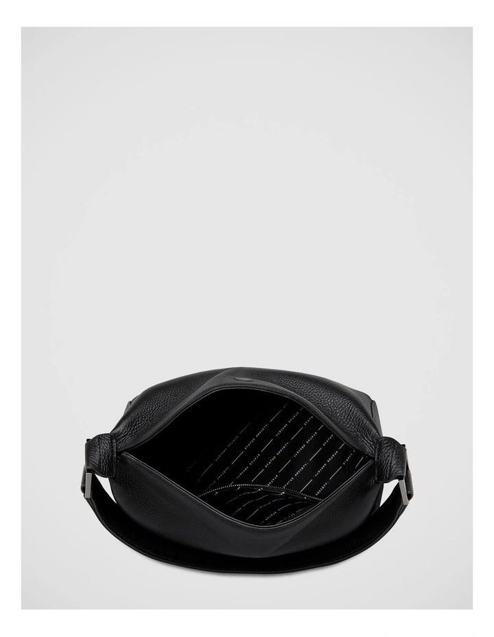 Think Twice Shoulder Bag in Black image 5