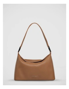 Think Twice Shoulder Bag in Camel