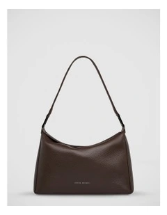 Think Twice Shoulder Bag in Cocoa