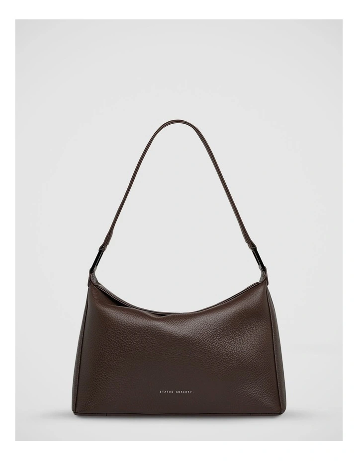 Think Twice Shoulder Bag in Cocoa image 1