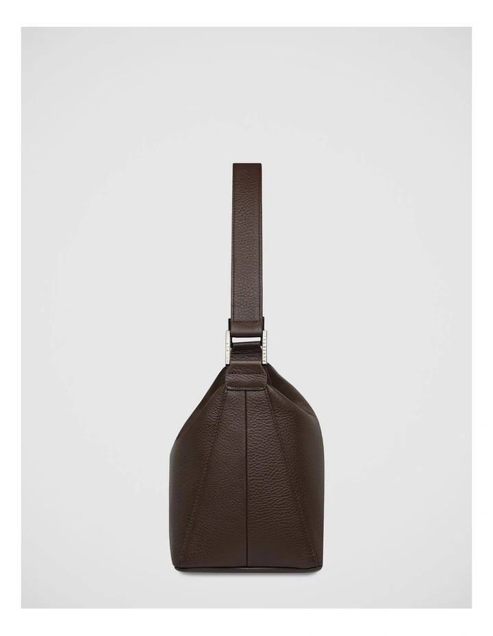 Think Twice Shoulder Bag in Cocoa image 4