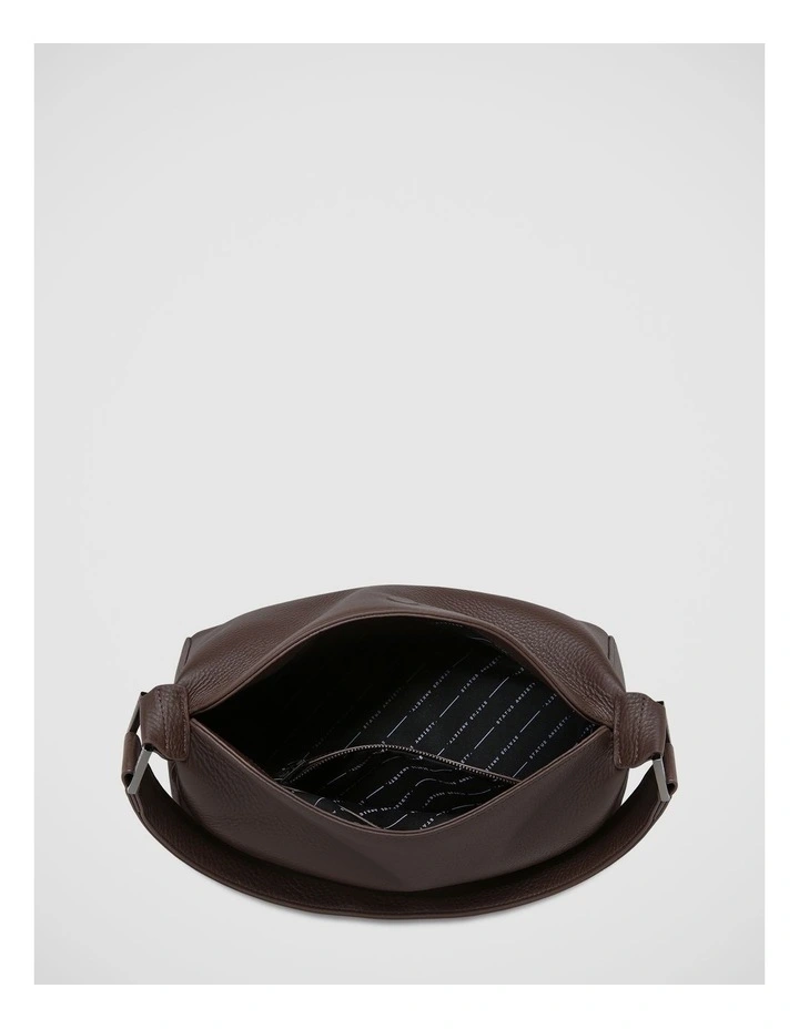 Think Twice Shoulder Bag in Cocoa image 5