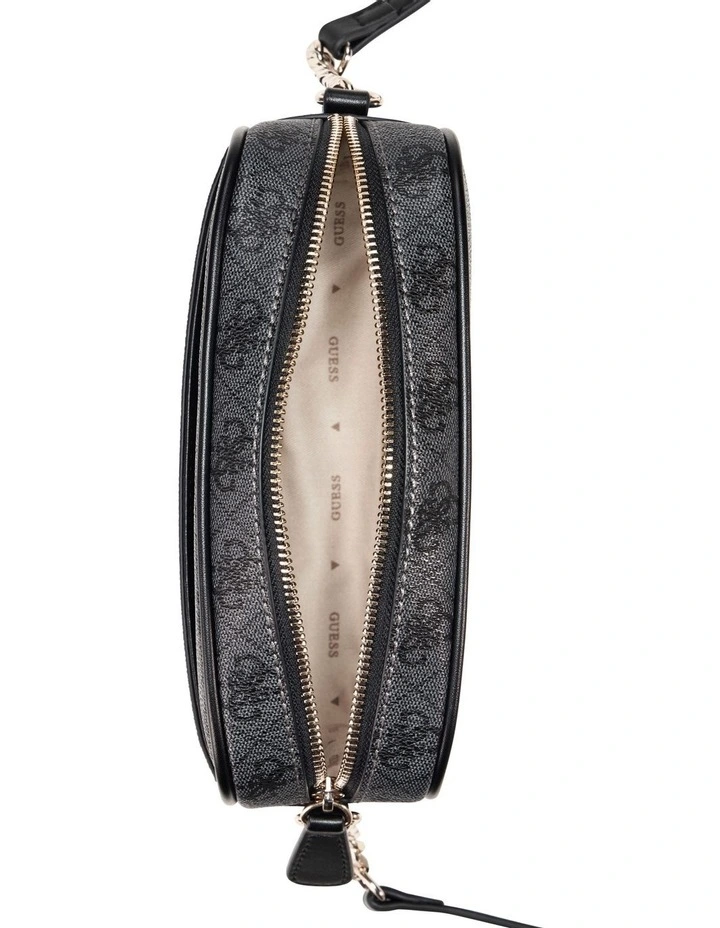 Sarai Camera Crossbody Bag in Coal Logo image 4