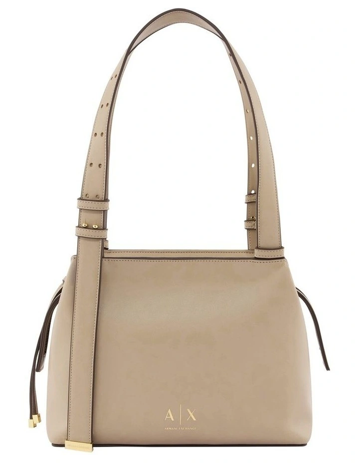 Alice Shopping Tote Bag in Sand image 1