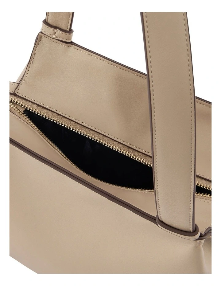 Alice Shopping Tote Bag in Sand image 3