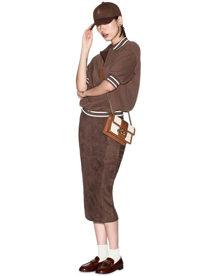 Wonder Crossbody Bag in Natural/Clay image 6
