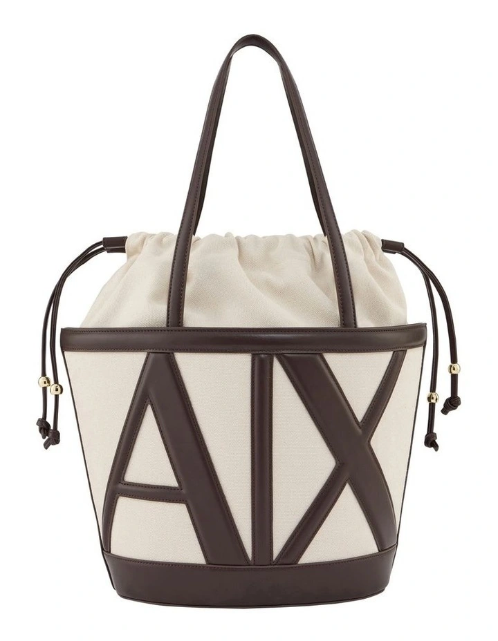 Marisol Shopping Tote Bag in Natural/Dusk Shade image 1