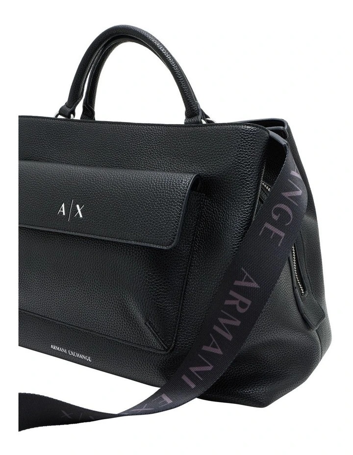 Nicole Tote Bag in Black image 3