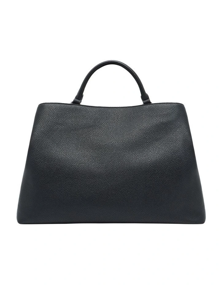 Nicole Tote Bag in Black image 5