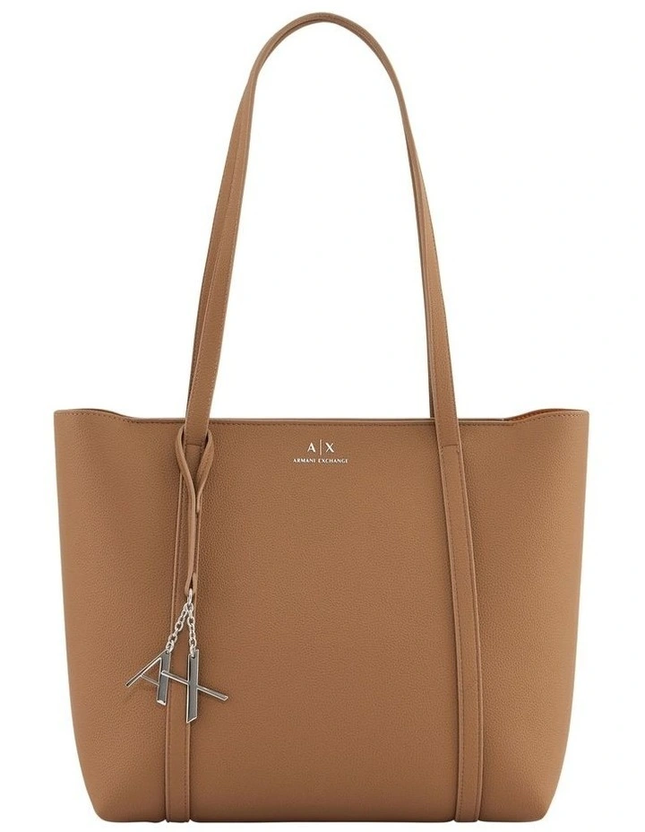 Silvye Shopping Tote Bag in Mineral/Ramie image 1