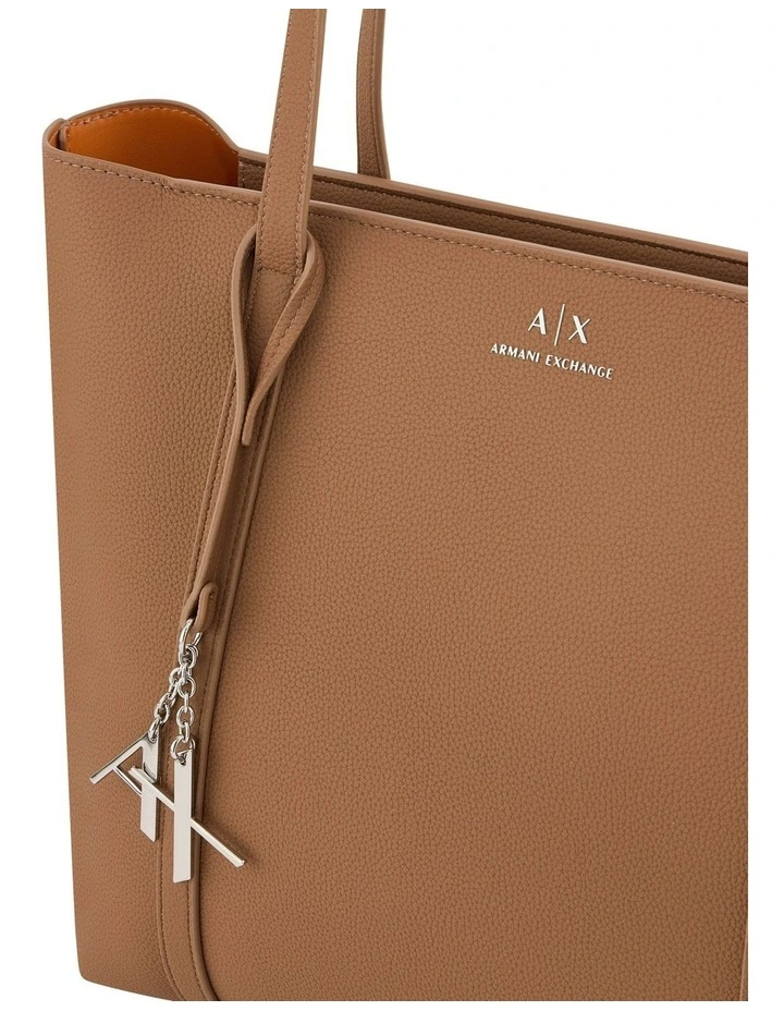 Silvye Shopping Tote Bag in Mineral/Ramie image 3