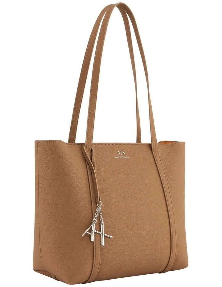 Silvye Shopping Tote Bag in Mineral/Ramie image 5