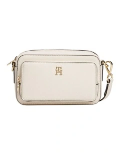 Icon Camera Crossbody Bag in Soft Cream