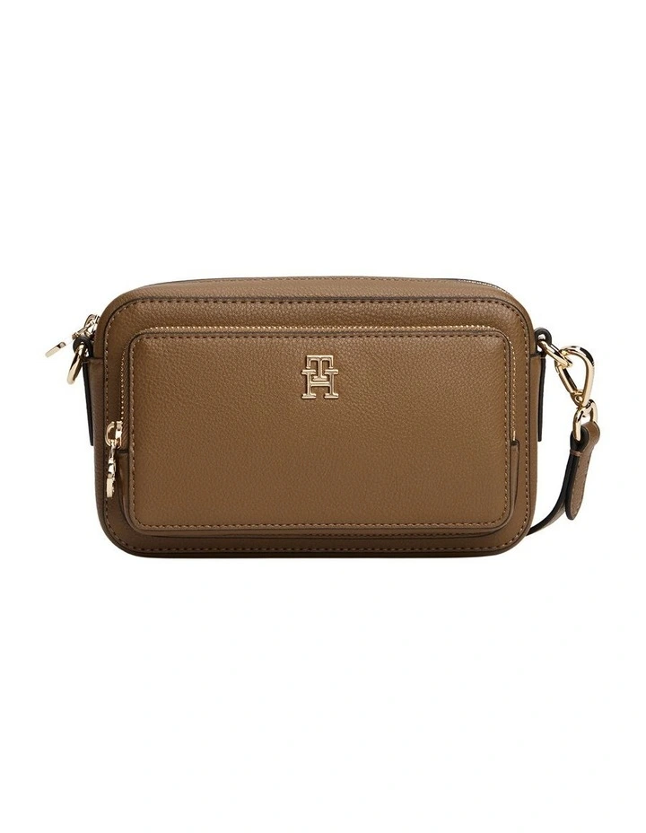 Icon Camera Crossbody Bag in Brown image 1