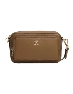 Icon Camera Crossbody Bag in Brown