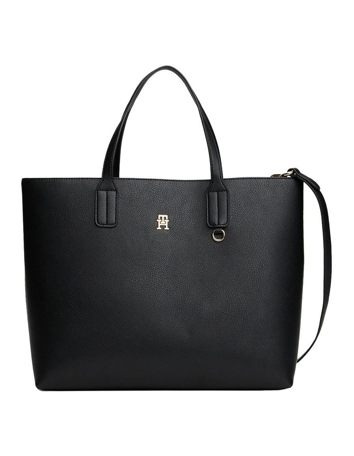Icon Satchel Bag in Black image 1