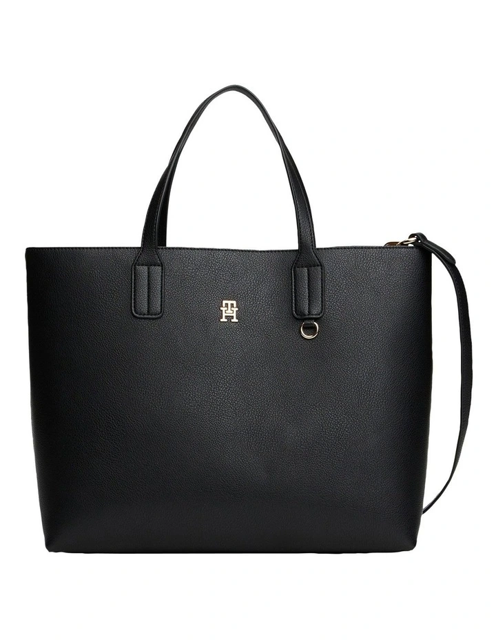 Icon Satchel Bag in Black image 1