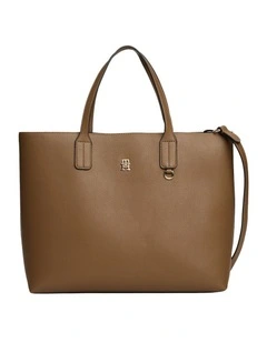 Icon Satchel Bag in Brown