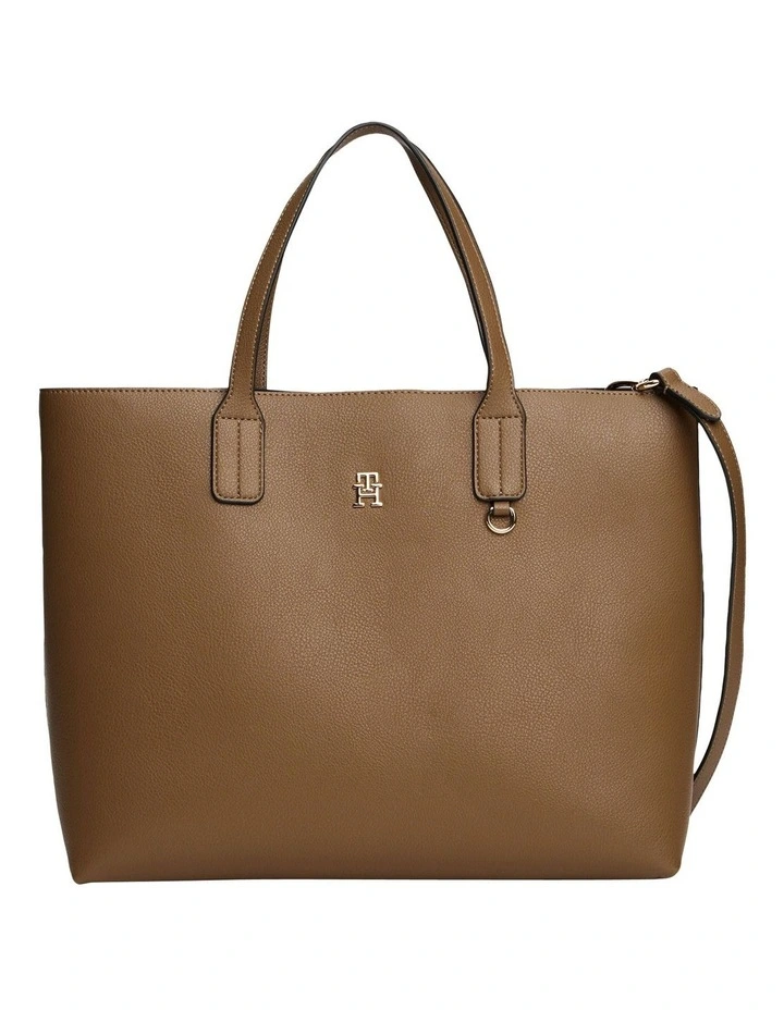 Icon Satchel Bag in Brown image 1