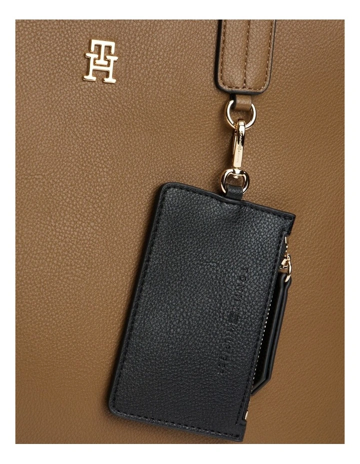 Icon Satchel Bag in Brown image 2