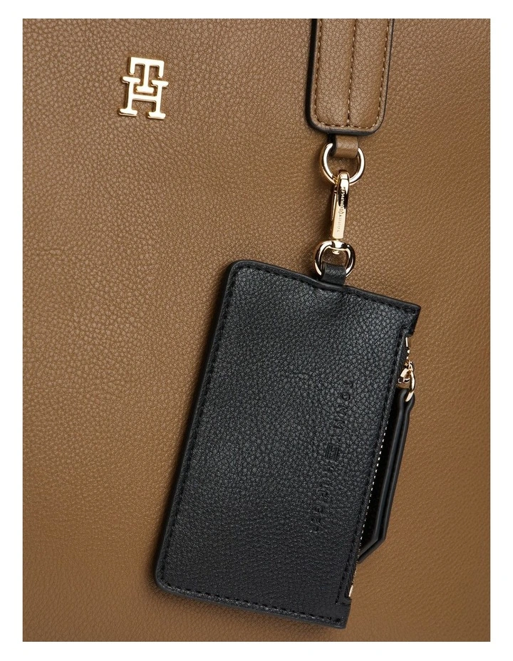 Icon Satchel Bag in Brown image 3