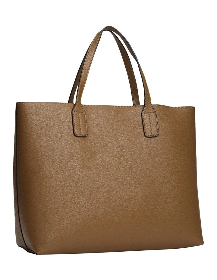 Icon Satchel Bag in Brown image 3