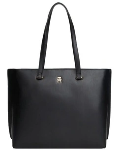 Solid Tote Bag in Black