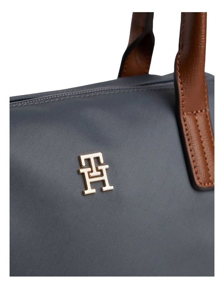 Popette Mini Tote Bag in Grey image 3