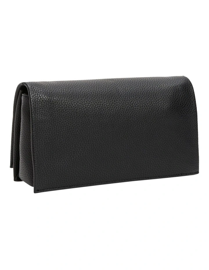 Her Chain Crossover Crossbody Bag in Black image 3