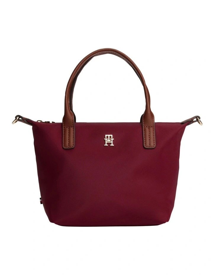 Popette Mini Tote Bag in Red image 1