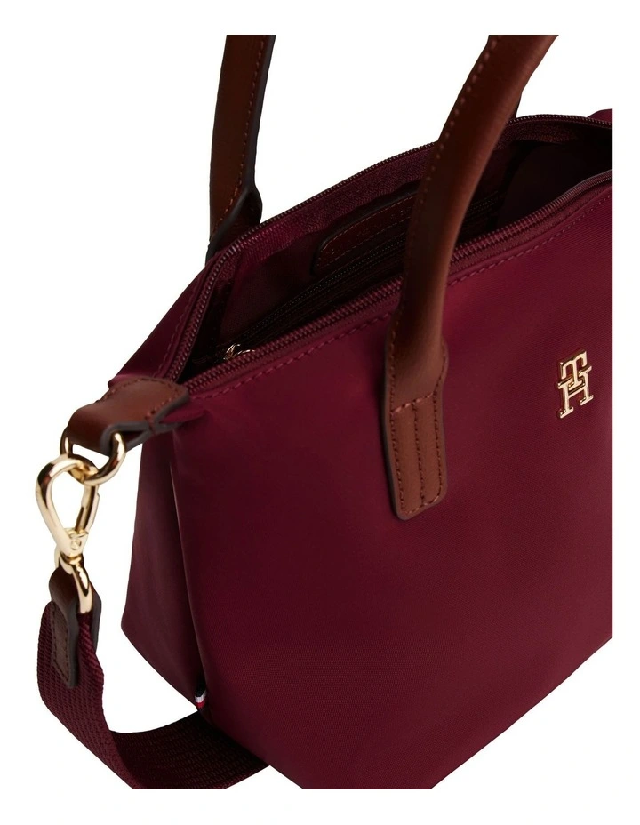 Popette Mini Tote Bag in Red image 4