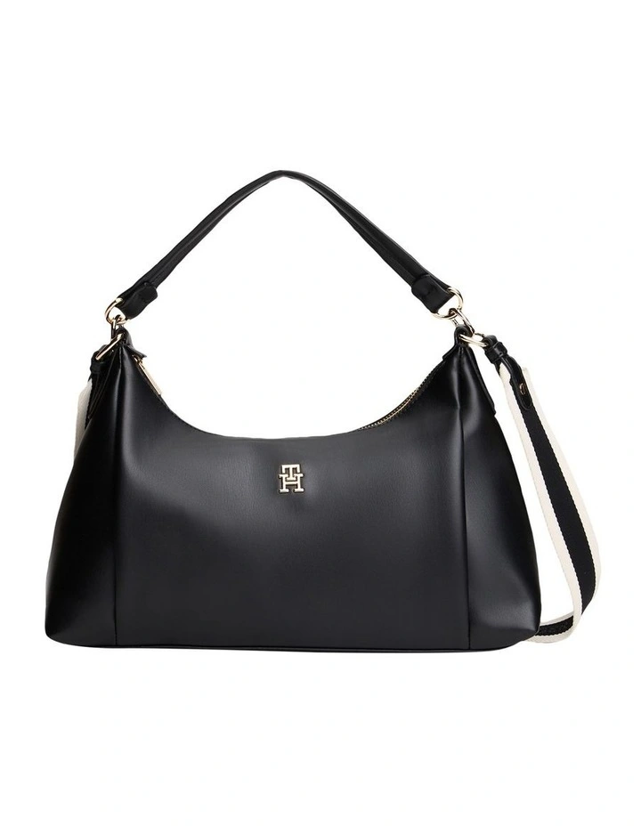 Essential Shoulder Bag in Black image 1