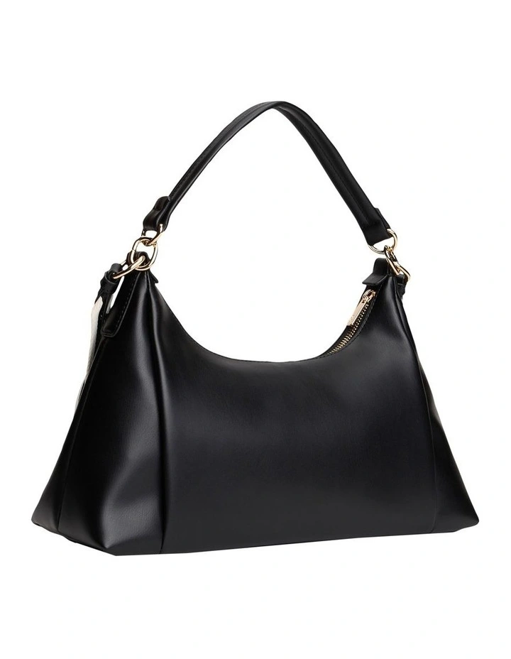 Essential Shoulder Bag in Black image 2