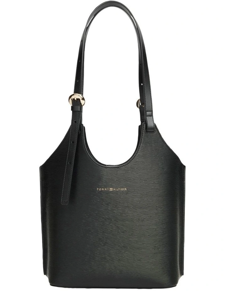 Modern Tote Bag in Black image 1