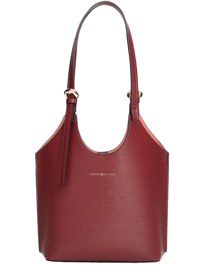 Modern Tote Bag in Red image 1