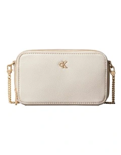 Minimal Monogram Crossbody Bag