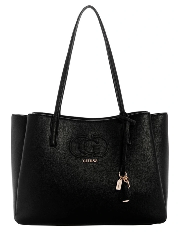 Isola Multi Comp Tote Bag IN Black image 1
