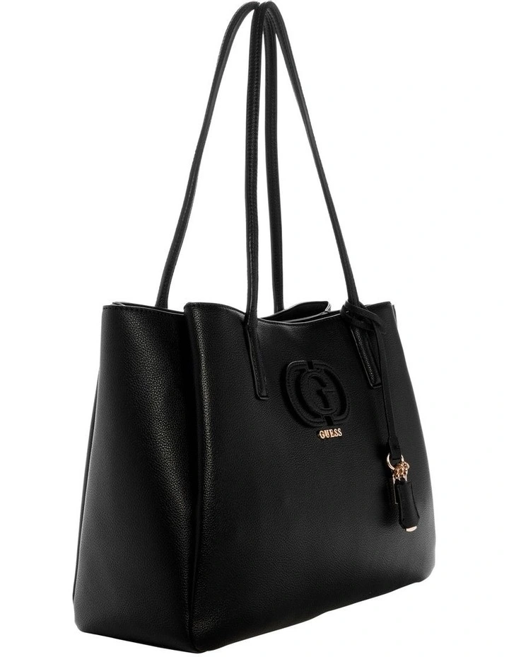 Isola Multi Comp Tote Bag IN Black image 2
